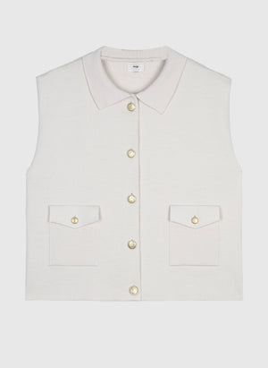 THE RIVE DROITE SLEEVELESS KNIT