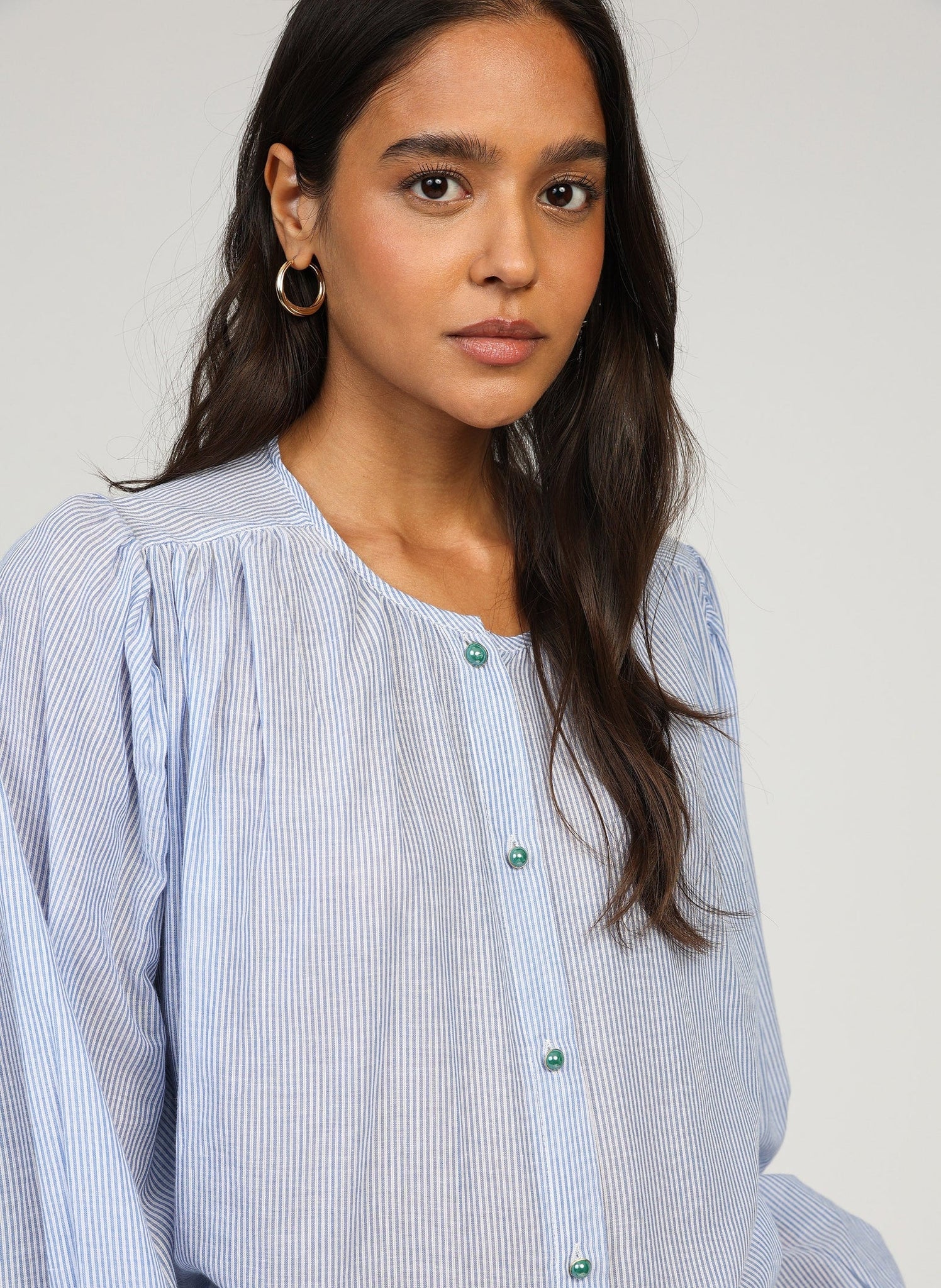 THE LAFAYETTE STRIPED BLOUSE