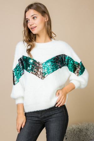 THE OPAL SEQUIN KNIT