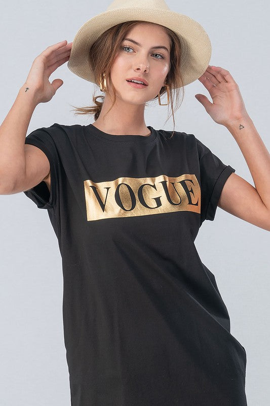 THE LIMITED EDITION VOGUE TEE DRESS