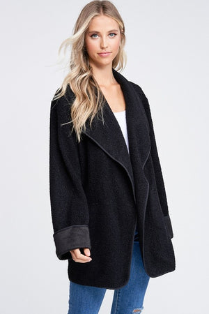 THE ISIA TEDDY WRAP JACKET