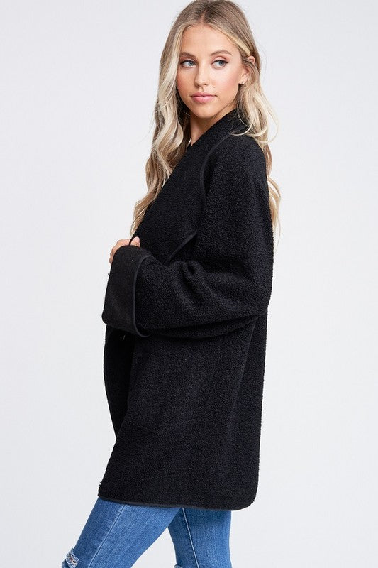 THE ISIA TEDDY WRAP JACKET