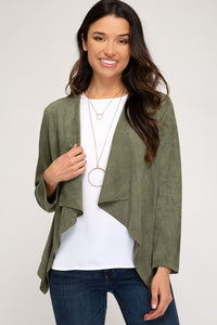 THE ESSENTIAL JACKET - OLIVE