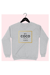 THE COCO SWEATSHIRT - GREY