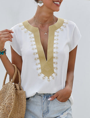 THE JET-SETTER TOP - WHITE