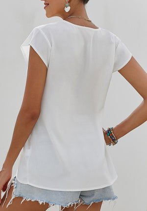 THE JET-SETTER TOP - WHITE