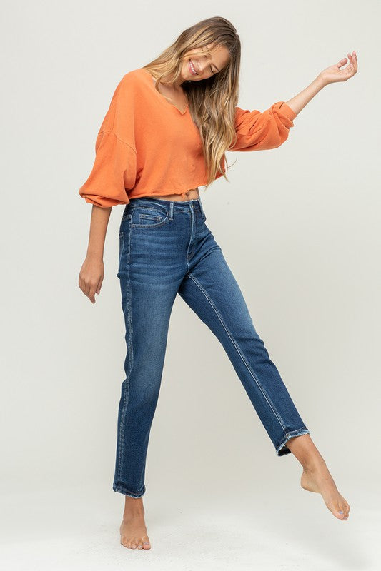 THE EFFORTLESS MOM JEANS