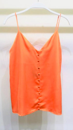 THE ORDERLY SPAGHETTI CAMI - ORANGE