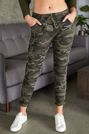 THE MADE IN ITALY CAMO PANTS - GREEN – STYLE ON THE GO