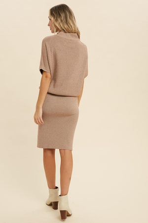 THE TIME OUT SWEATER DRESS - IVORY