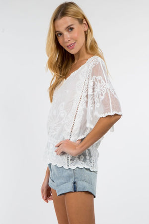 THE PEONY BLOUSE