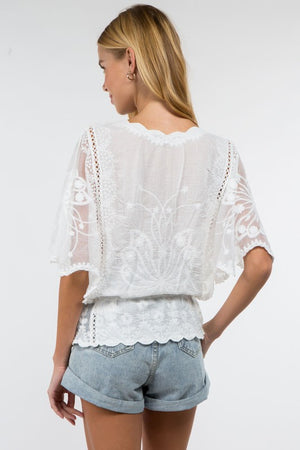 THE PEONY BLOUSE