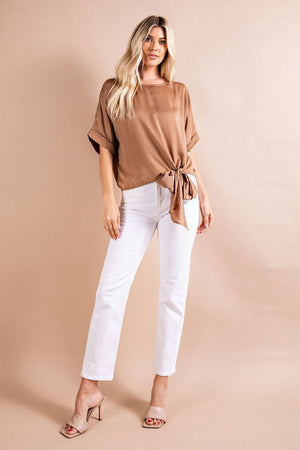 THE OIA SHIRT - TAUPE