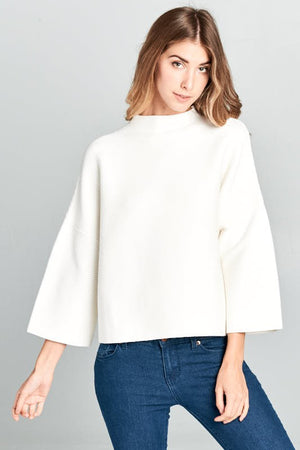 THE ALL IN FAVOR KNIT - IVORY