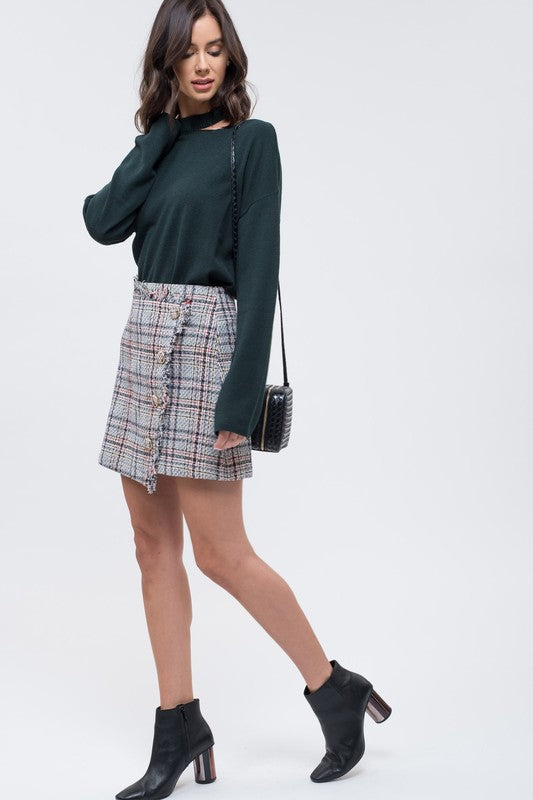 THE MAD FOR PLAID SKIRT