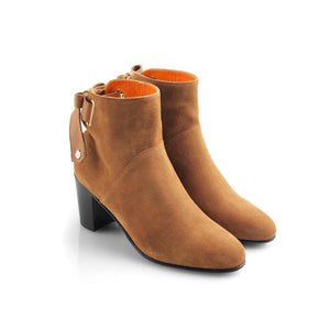 THE FAIRFAX & FAVOR BLAIR SUEDE ANKLE BOOT - TAN