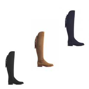 THE AMIRA FLAT OVER THE KNEE BOOTS