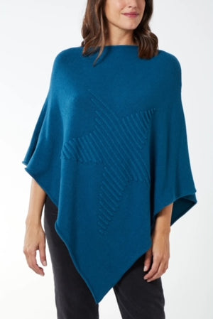 THE MADE IN ITALY STAR PONCHO