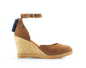 THE FAIRFAX & FAVOR MONACO WEDGE - TAN