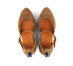 THE FAIRFAX & FAVOR MONACO WEDGE - TAN