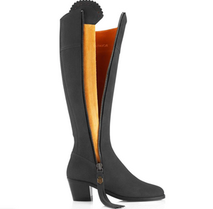 THE REGINA SUEDE HEELED BOOTS